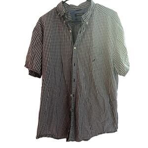 Nautica Short Sleeve Button Down Shirt Size XL